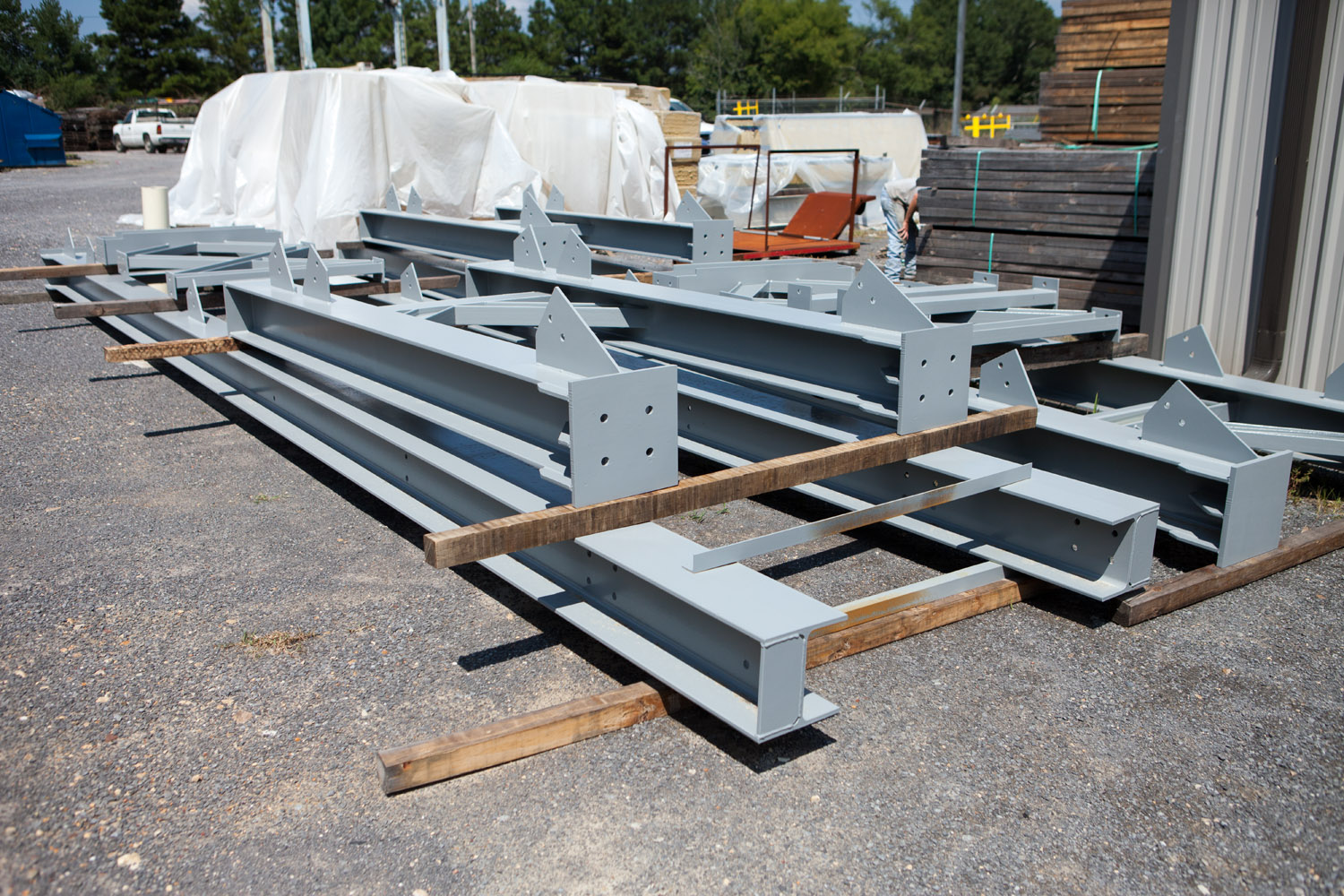 custom fabricated structural steel