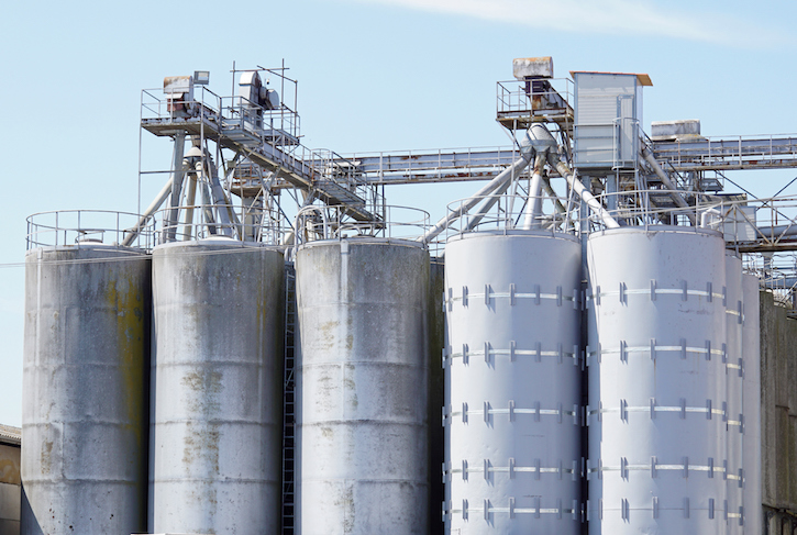 metal silos