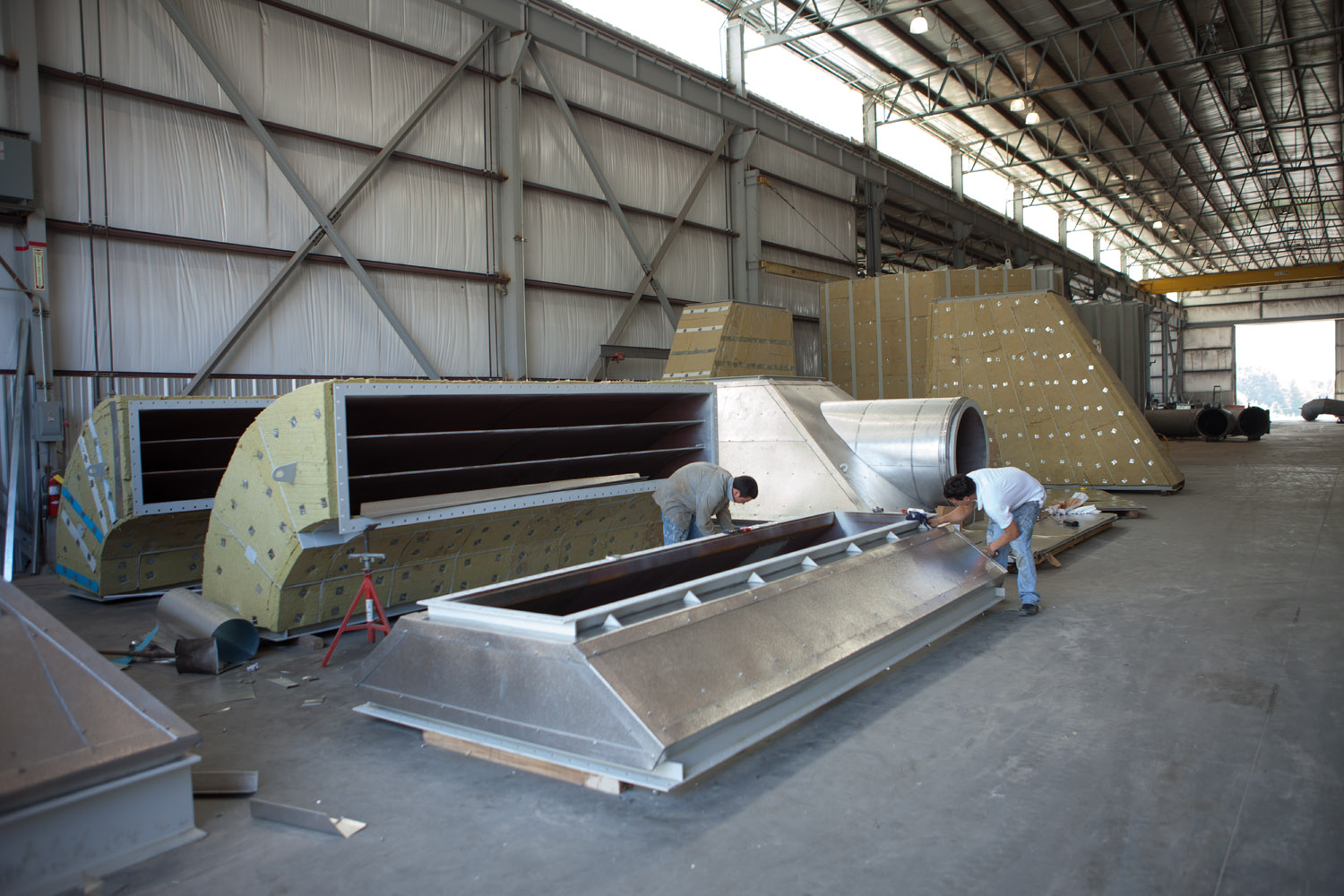 stainless steel ductwork heavy fabrication