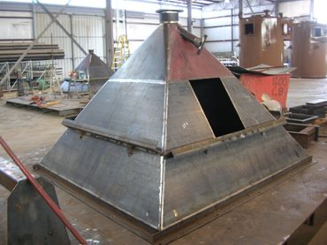 picture of A36 Carbon Steel Hopper